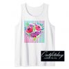 Womens Floral Tank Top