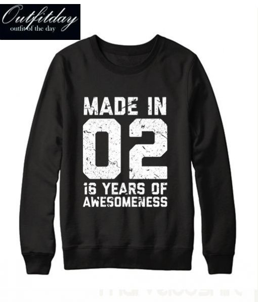 16th Birthday Sweatshirt
