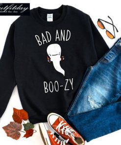 Bad and Boozy Halloween Sweatshirt