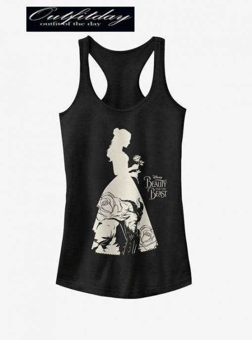 Beauty and the Beast Silhouette Tank Top