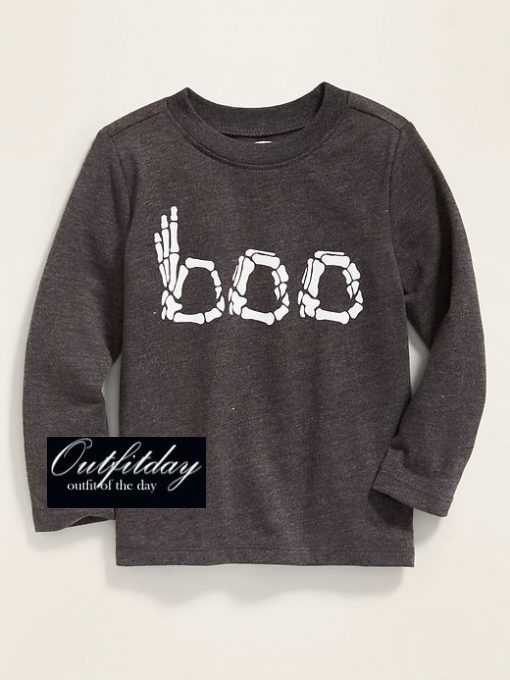 Boo Halloween Sweatshirt