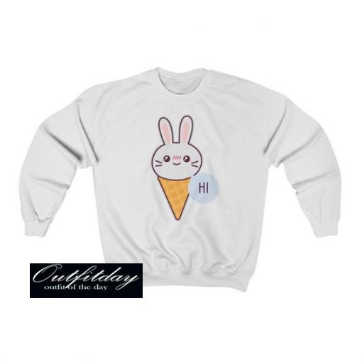 Cute Bunny Rabbit Sweatshirt