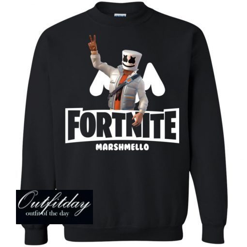 DJ Marshmello Fortnite Sweatshirt