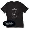 Gothic Alien UFO Black T-shirt