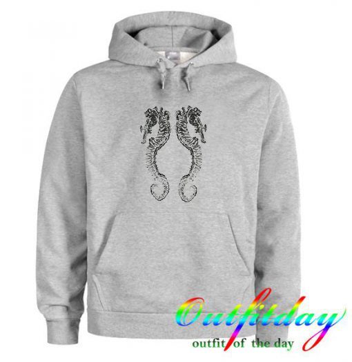 Grey Hippocampal Hoodie