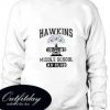 Hawkins Middle School Stranger Things Trending Sweatshirt