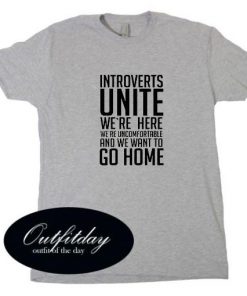 Introverts Unite New Design T-Shirt