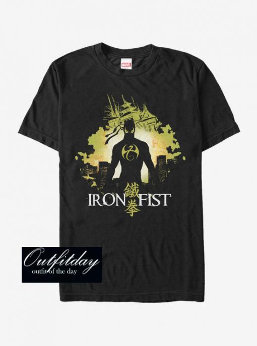 Iron Fist Cityscape Tshirt