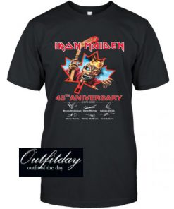 Iron Maiden 45th Anniversary Tshirt