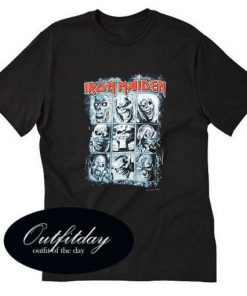 Iron Maiden 9 Eddies T Shirt