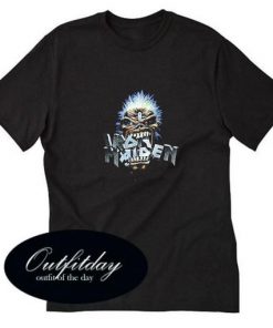 Iron Maiden Eddie Crunch Black Tshirt