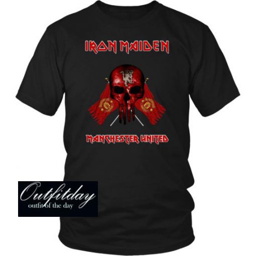 Iron Maiden Manchester United Tshirt