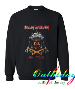 Iron Maiden Run To The Hills sweatshirt