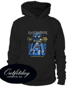 Iron Maiden Somewhere Back In Time Hoodie