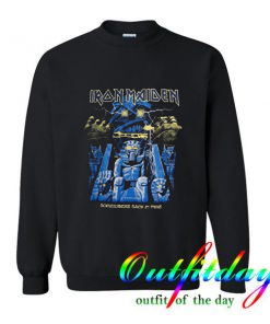 Iron Maiden Somewhere Back In Time sweatshirt