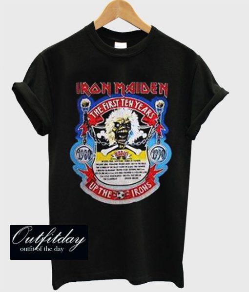 Iron Maiden The First Ten Years T-Shirt