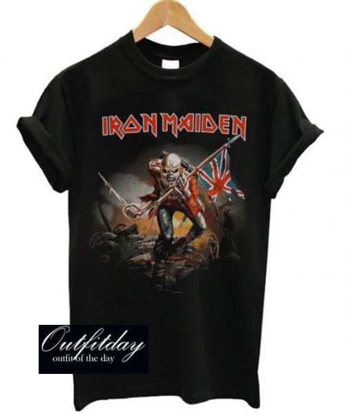 Iron Maiden Trooper British Tshirt