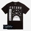 Kanji Totoro BLACK T-Shirt