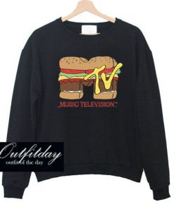 MTV Burger Logo Sweatshirt