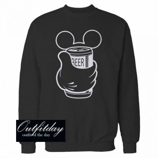 Mickey Beer Sweatshirt