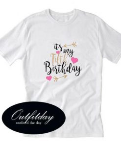 My Fifth Birthday T-Shirt