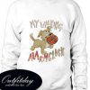 My Walking Alarm Clock Funny Dog Trending Sweatshirt