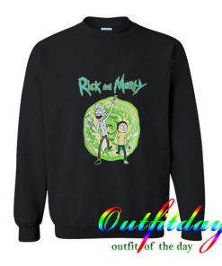 Rick And Morty Portal Trending Sweatshirt