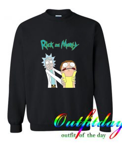 Rick & Morty On Halloween Trending Sweatshirt