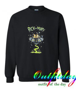 Rick & Morty Spaceship Trending Sweatshirt