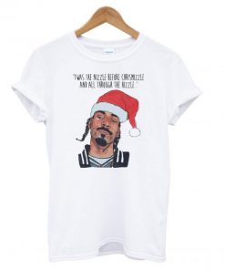 Snoop Dogg Christmas Santa T shirt