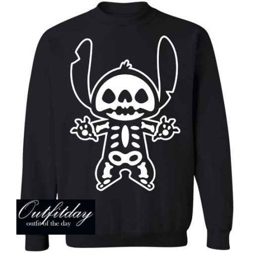 Stitch Skeleton Sweatshirt