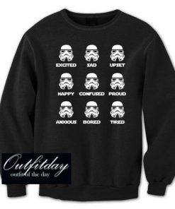Stormtroopers Emotions Sweatshirt