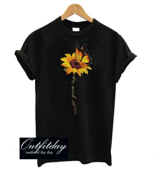 Sunflower Butterfly T-Shirt