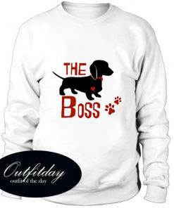 The Boss Doxie Trending Sweatshirt