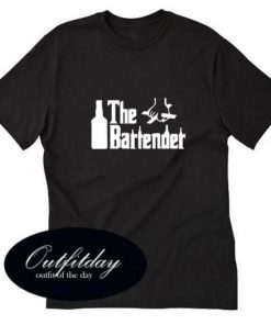 The bartender BLACK t-shirt