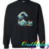 The great wave sweatshirt