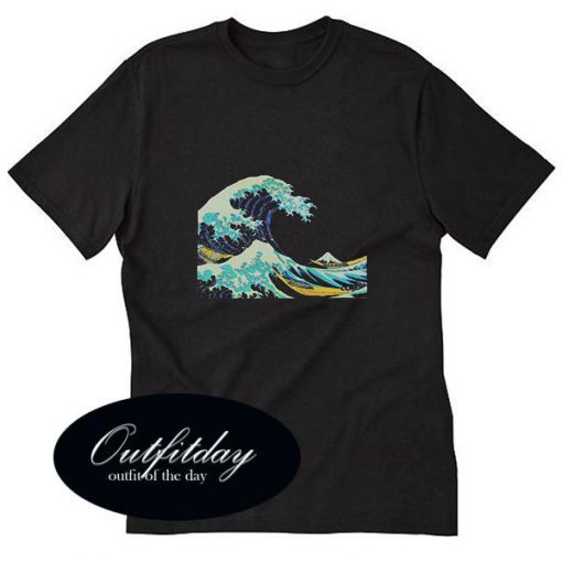 The great wave t-shirt