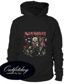 Tokidoki Iron Maiden Black Hoodie