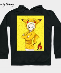 18 wearing Pikachu Hoodie B22