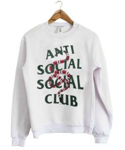 Anti Social Social Club Snakes Sweatshirt B22
