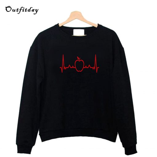 Apple Heartbeat Sweatshirt B22