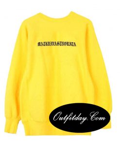 Ariana Grande Yellow Sweatshirt B22