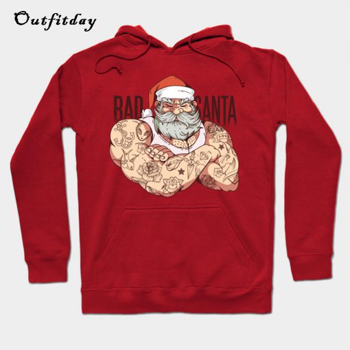 BAD TATTOO SANTA Hoodie B22