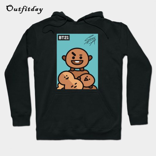 BT21 Shooky Portrait v1 Hoodie B22