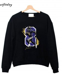 Baltimore Raven Lamar Jackson Sweatshirt B22