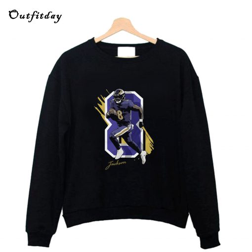 Baltimore Raven Lamar Jackson Sweatshirt B22