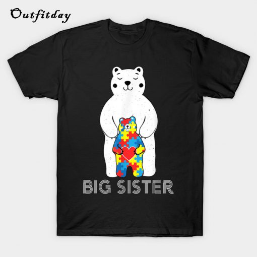 Big Sister Bear T-Shirt B22