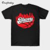 Blazers Basketball Portland Skyline T-Shirt B22