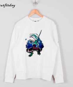 Blue Robed Frog Sweatshirt B22