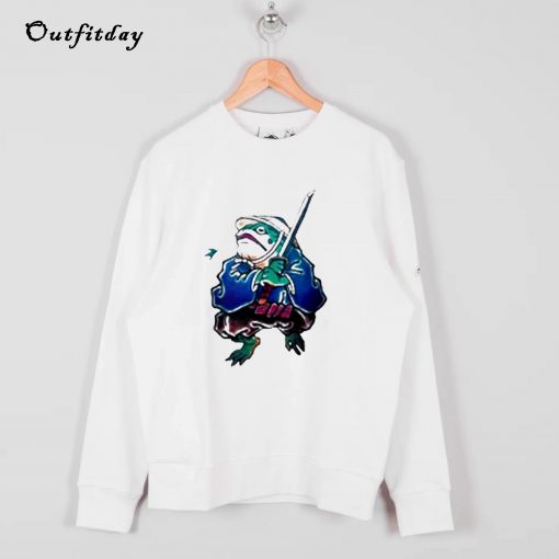 Blue Robed Frog Sweatshirt B22